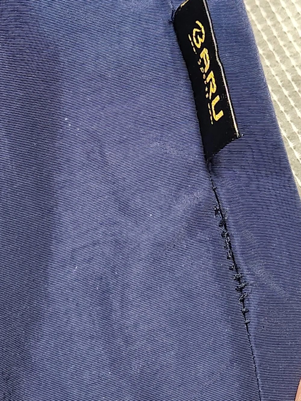 Baru Sports Navy Blue 'Tachi Palace lotel & Casino' Bomber Jacket - Size XL
